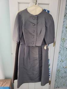 lot 93A image: Vintage Dress Set with Bolero