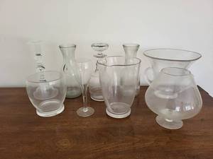 lot 259 image: Assorted Vintage Glassware Lot