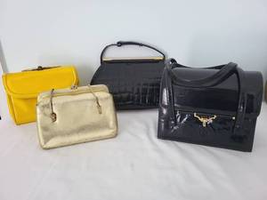 lot 42 image: Elegant Handbag Collection Lot of 4