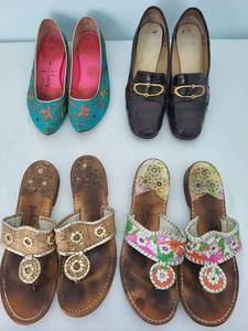 lot 44 image: Vintage Shoe Lot Handmade & Luxury