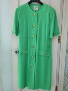 lot 91 image: William Pearson Vintage Green Dress 14