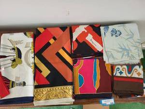 lot 15 image: Vintage Designer Scarf Collection