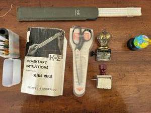 lot 338 image: Vintage Office Tools & Supplies Lot