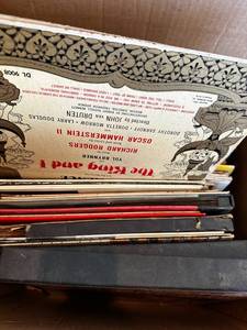 lot 405 image: Broadway Musical Vinyl Record Lot
