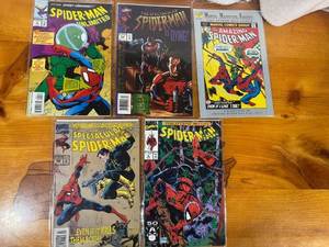 lot 110 image: Collection of 5 Marvel Spider-Man Comic Books