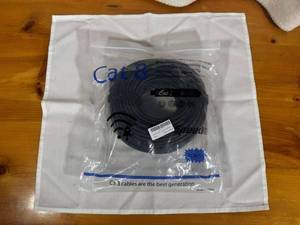 lot 128 image: Cat 8 Ethernet Cable 25 ft in Original Packaging (new)