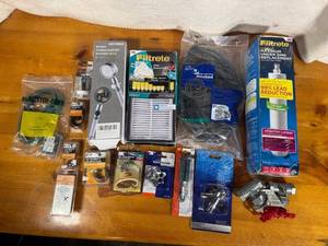 lot 132 image: Assorted Plumbing and Filtration Supplies (new in package)