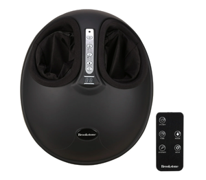 lot 97 image: Brookstone Foot Massager, 360-Degree Air Compression, Compact and Portable