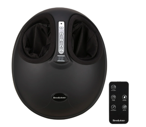 lot 99 image: Brookstone Foot Massager, 360-Degree Air Compression, Compact and Portable