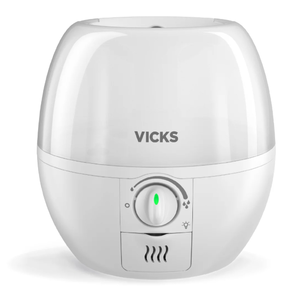 lot 125 image: LOT OF 2 Vicks 3-in-1 Sleepy Time Humidifier Diffuser Nightlight, VUL500