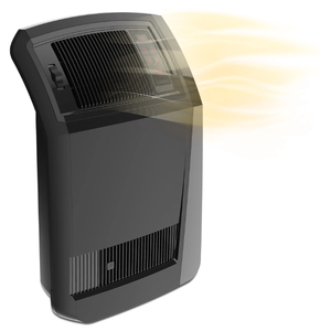 lot 131 image: Lasko 1500W Cyclonic Ceramic Console Electric Space Heater with Timer, CC24925
