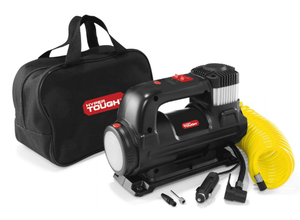 lot 373 image: Hyper Tough DC 12V Heavy Duty Direct Drive Digital Tire Inflator with Detachable LED Light