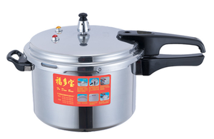 lot 375 image: Fu Duo Bao Energy Efficient Polished Straight Pressure Cooker 3L