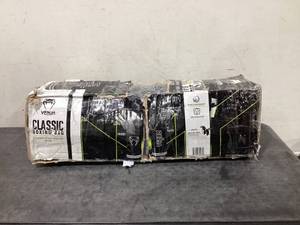 lot 614 image: Venum Classic Punching Bag - 70 lb - BlackWhite - Heavy Bag Kit - 48 Inches Assembled Length