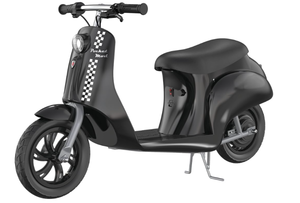 lot 37 image: Razor Pocket Mod Miniature Euro-Style Electric Scooter for Ages 8, Vintage-Inspired Design,HighLow Speed Switch, Up to 80 Minutes Ride Time