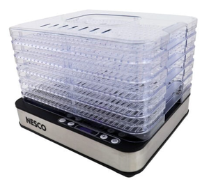 lot 263 image: Nesco Digital 5 Rectangular Clear Tray Dehydrator
