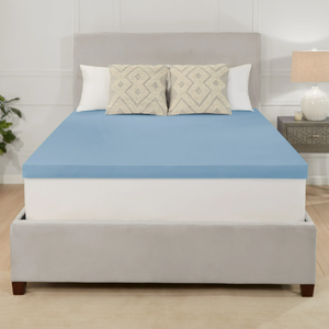 lot 272 image: Twin Size Mainstays 3 Memory Foam Mattress Topper
