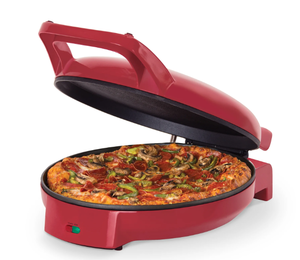 lot 316 image: Dash 12 Pizza Griddle - Personal Pizza Maker with Dual Cooking Surfaces, Nonstick & 450°F Heat