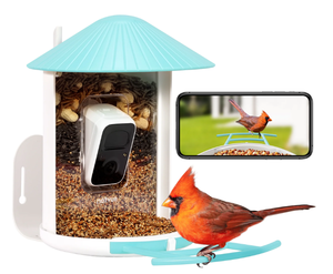 lot 513 image: Birdfy Smart Bird Feeder with Camera for Bird Feeding and Watching