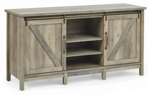 lot 630 image: Better Homes & Gardens Modern Farmhouse TV Stand for TVs up to 70