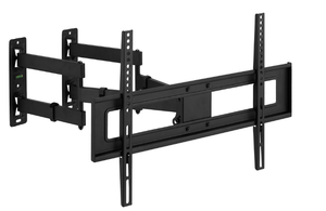lot 658 image: Onn. Corner Full Motion TV Mount for 37-70 TVs