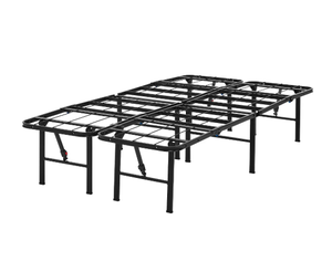 lot 179 image: Mainstays 14 High Quad Fold Steel Platform Bed Frame, Twin