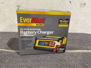 lot 189 image: EverStart Maxx 40 Amp Battery Charger and Maintainer