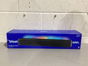 lot 512 image: Onn. 2.0 LED Soundbar