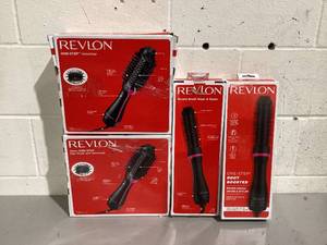 lot 525 image: LOT OF 4 Revlon Hair Dryer Brush Miscellaneous