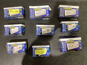 lot 684 image: LOT of 9 CO Alarms