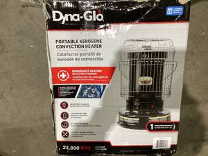 lot 634 image: Dyna-Glo WK95C8C 23,800 BTU Portable Indoor Kerosene Convection Heater