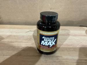 lot 383 image: Max Total Testosterone Booster Supplement for Men, 60 Caplets