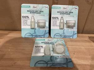 lot 408 image: LOT OF 3 RoC Hydration Serum & Moisturizer Duo
