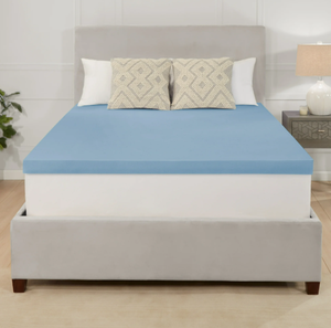 lot 205 image: Mainstays 3 Memory Foam Mattress Topper, Twin