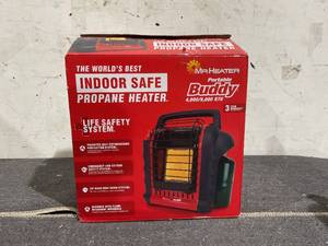 lot 211 image: Mr. Heater Portable Buddy 9,000 BTU Propane Radiant Space Heater - MH9BX-New