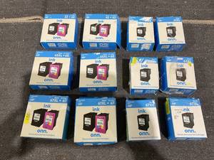 lot 215 image: LOT OF Onn. Ink Cartridges
