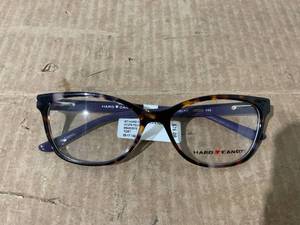 lot 63 image: Hard Candy Womens Rxable Eyeglasses, Hc279 Feline, Tortoise, 58-17-145