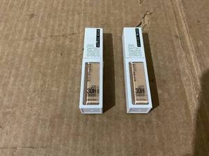 lot 73 image: LOT OF 2 Maybelline Super Stay Longwear Liquid Concealer, Full Coverage, 18, 0.33 fl oz