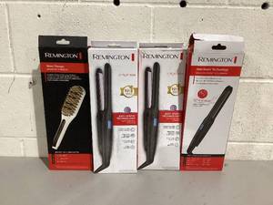 lot 534 image: LOT OF 4 Remington Miscellaneous Hair Accesoories