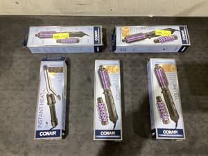 lot 692 image: LOT of 5 Con-Air Hair Tools