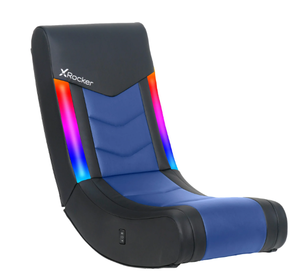 lot 71 image: X Rocker Solo Floor Rocker Gaming Chair with RGB Lighting