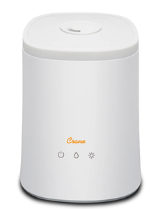 lot 222 image: Crane 1.2 Gallon Cool Mist Top Fill Humidifier & Aroma Diffuser for Medium to Large Rooms