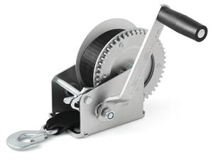 lot 440 image: Hyper Tough Automotive Carbon Steel 1500 lbs Trailer Winch
