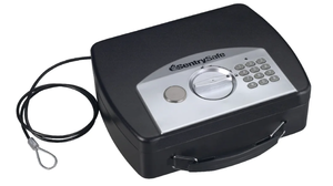 lot 442 image: SentrySafe P008E Portable Small Safe with Digital Lock, 0.08 Cu. ft