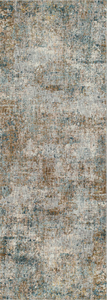 lot 473 image: Better Homes & Gardens Green Abstract Runner Area Rug