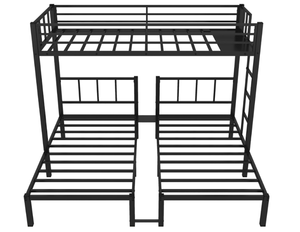 lot 564 image: Twin Over Twin Bunk Bed, Triple Bunk Beds for Kids
