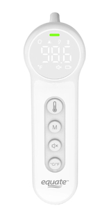 lot 577 image: Equate Bluetooth Dual-Function Infrared Thermometer, Forehead and Ear Mode