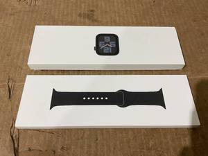 lot 771 image: Apple Watch SE (2nd Gen) GPS 44mm Smartwatch with Midnight Aluminum Case MXEJ3LLA