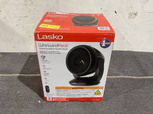 lot 347 image: Lasko CS12350 Whirlwind Heat Orbital Oscillation Ceramic Space Heater With Remote
