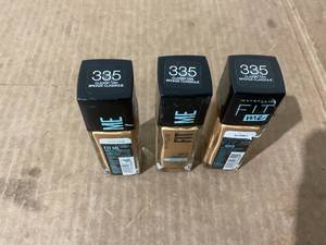 lot 336 image: LOT OF 3 Maybelline Fit Me Matte  Poreless Liquid Foundation Makeup, 335 Classic Tan